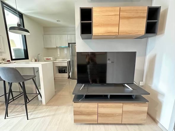 room interior and kitchen of Life Asoke