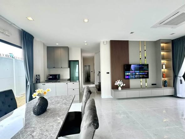 living room of Life Bangkok Boulevard Ratchapruek-Pinklao