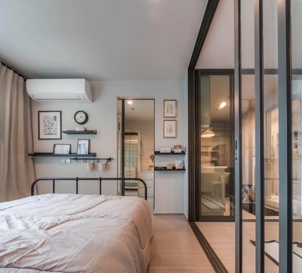 bedroom and room interior of Life Ladprao