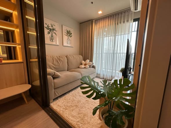living room and bedroom and room interior and bathroom of Life Ladprao