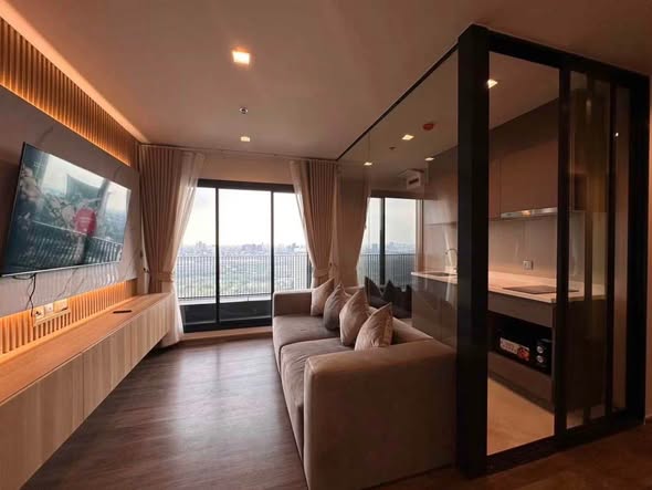 bedroom and living room and room interior of Life Ladprao Valley