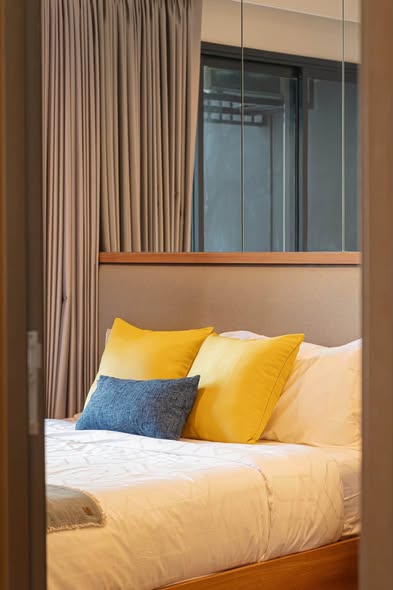 bedroom and room interior of Life Ladprao Valley