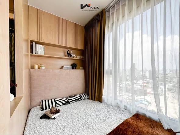 bedroom and room interior of Life Ladprao Valley