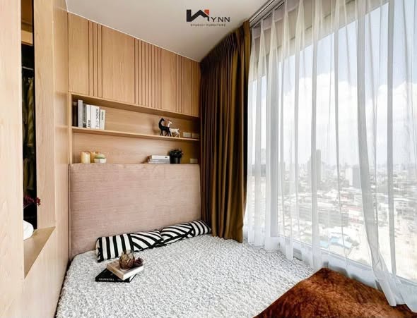 bedroom and room interior of Life Ladprao Valley