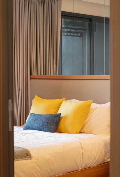 bedroom and room interior of Life Ladprao Valley