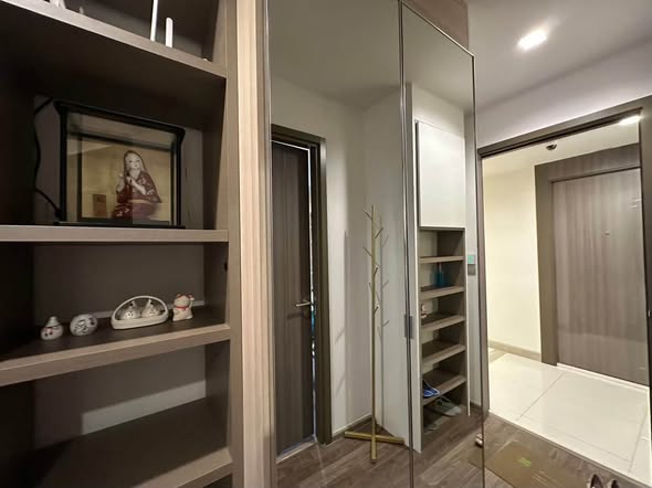 bedroom and room interior and bathroom of Life Ladprao Valley