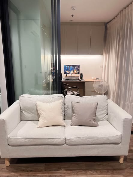 living room and room interior of Life Ladprao Valley