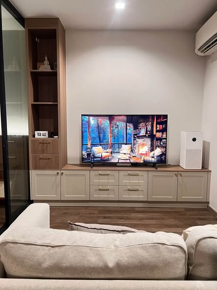 living room and room interior of Life Ladprao Valley