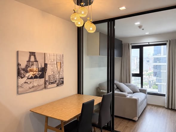 living room and room interior of Life Ladprao Valley