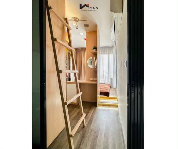 room interior and bathroom of Life Ladprao Valley