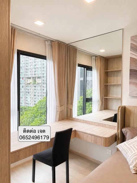bedroom and room interior of Life พหลฯ-ลาดพร้าว | Life Phahon-Ladprao | First Class Living in The Heart of Ladprao