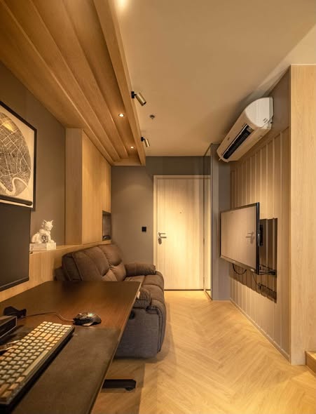 bedroom and living room of Life One Wireless