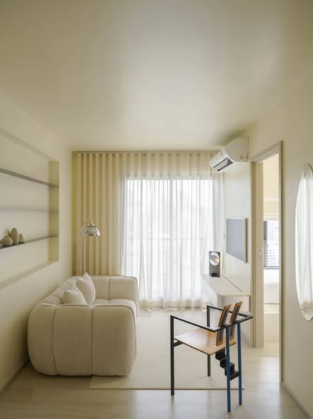 living room and bedroom of Life One Wireless