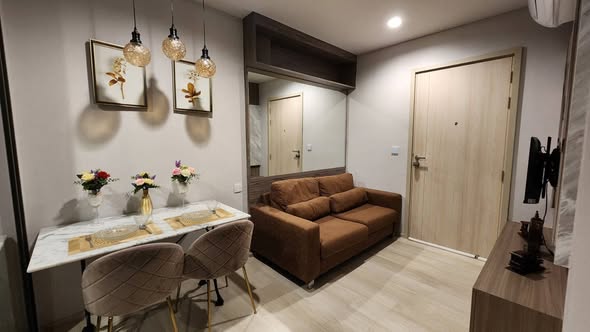 room interior and bathroom of Life One Wireless