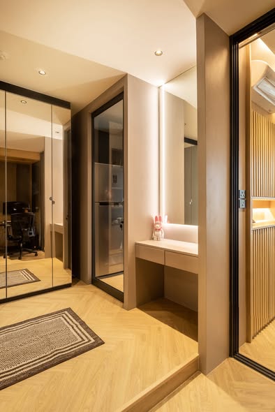 room interior and bathroom of Life One Wireless