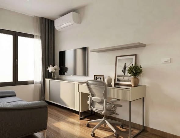 bedroom and living room of Life Rama 4 – Asoke