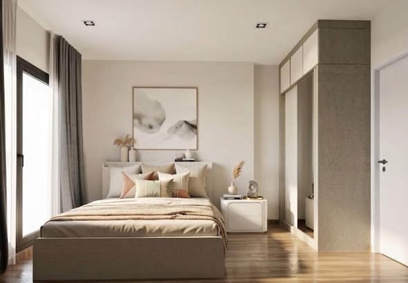 bedroom and room interior of Life Rama 4 – Asoke