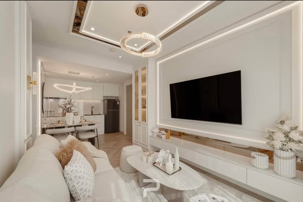bedroom and living room of Life Ratchadapisek
