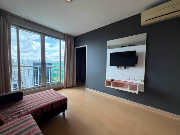 living room and bedroom of Life Ratchadapisek