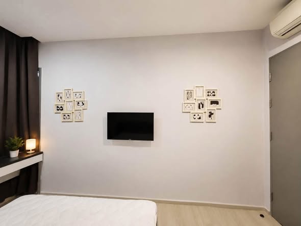 living room and bedroom of Life Ratchadapisek