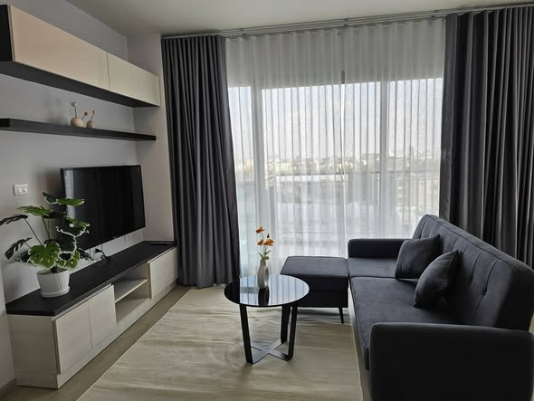 living room and bedroom of Life Ratchadapisek