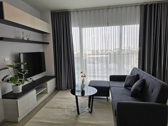 living room and bedroom of Life Ratchadapisek
