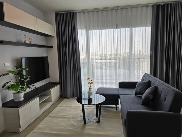 living room and bedroom of Life Ratchadapisek