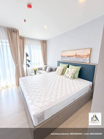 bedroom of Life Sathorn Sierra ไลฟ์ สาทร เซียร์รา