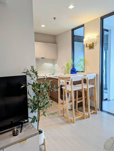 living room of Life Sathorn Sierra ไลฟ์ สาทร เซียร์รา