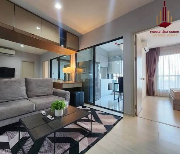 living room and bedroom and room interior of Life Sukhumvit 48