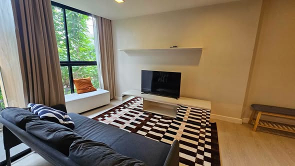 bedroom and living room of LIV@49