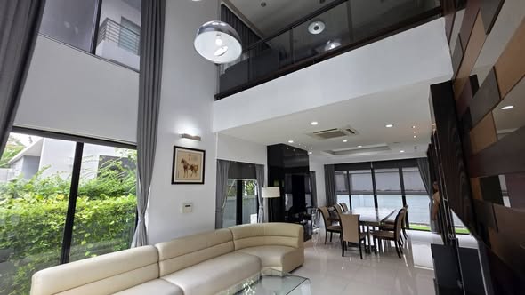 living room of บ้านลุมพินี สวนหลวง ร.๙