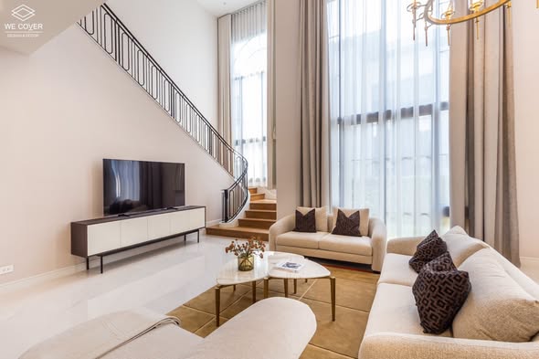living room of นาราสิริ กรุงเทพกรีฑา