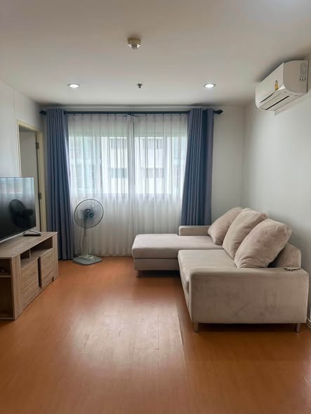 bedroom and living room of Lumpini Mega City Bang Na