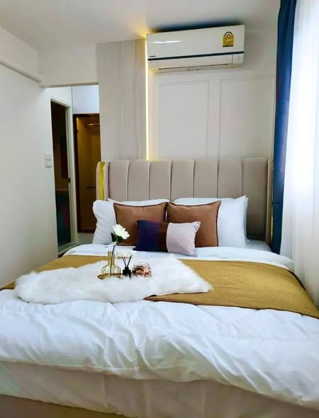 bedroom of Lumpini Mixx Thepharak – Srinagarindra