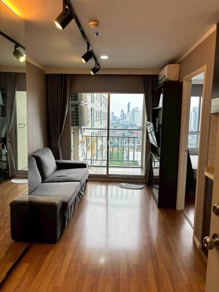 bedroom and living room of Lumpini Park Rama 9 – Ratchada