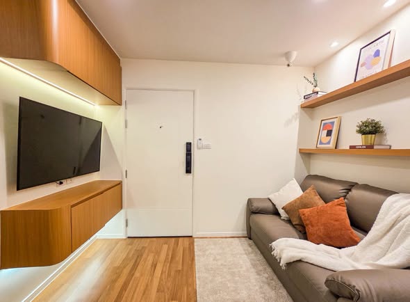 living room of Lumpini Park Rama 9 – Ratchada