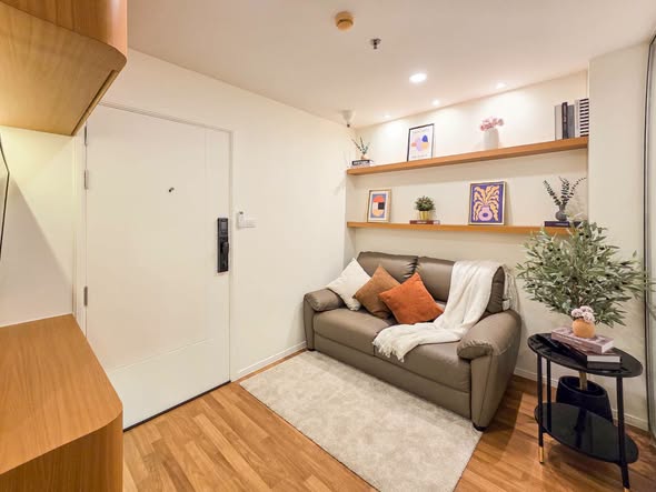 living room and room interior of Lumpini Park Rama 9 – Ratchada