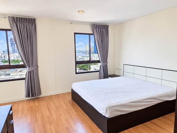 bedroom of Lumpini Place Rama 3 – Riverview