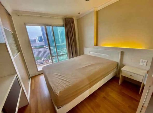 bedroom of Lumpini Place Rama 9 – Ratchada