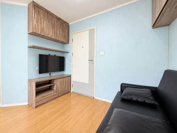 bedroom of Lumpini Place Srinagarindra – Hua Mak Station