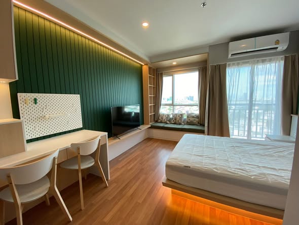 bedroom of Lumpini Place Taopoon Interchange