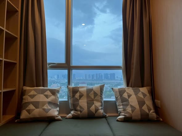 bedroom of Lumpini Place Taopoon Interchange