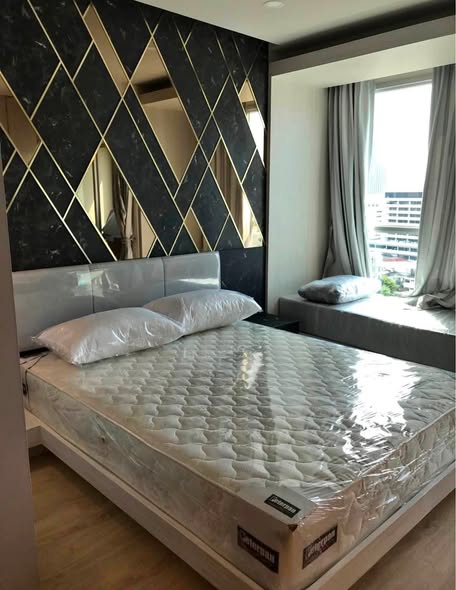 bedroom of Lumpini Selected Sutthisan – Saphan Khwai
