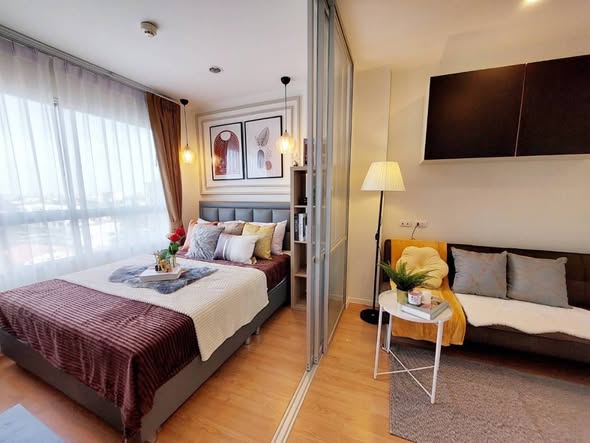 bedroom of Lumpini Ville On Nut