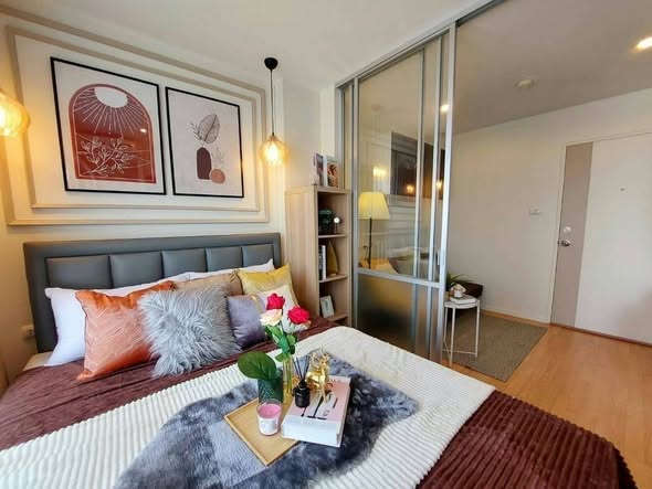 bedroom of Lumpini Ville On Nut