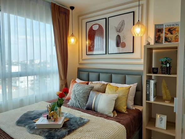 bedroom of Lumpini Ville On Nut