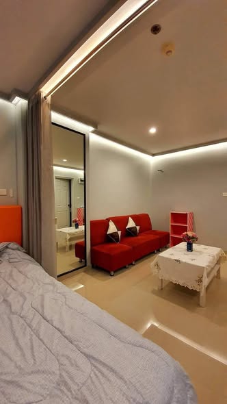 bedroom of Lumpini Ville Ramkhamhaeng 44