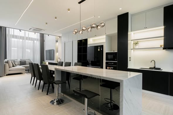 kitchen of Luxe35