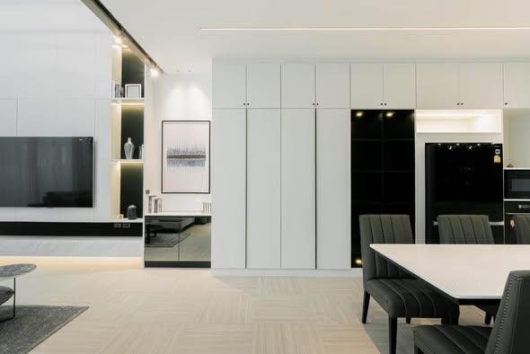 living room and room interior of Luxe35